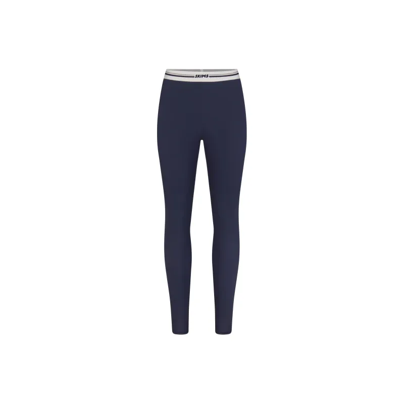 SKIMS FITS EVERYBODY Series Home / Elething /507 FITS EVERYBODY LOGO LEGGING Leggings Women's NAVY/Marine Blue-0