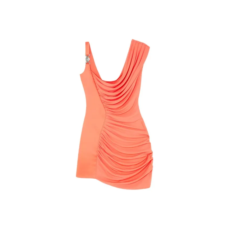 VERSACE Medusa '95 Gathered Mini Dress-0