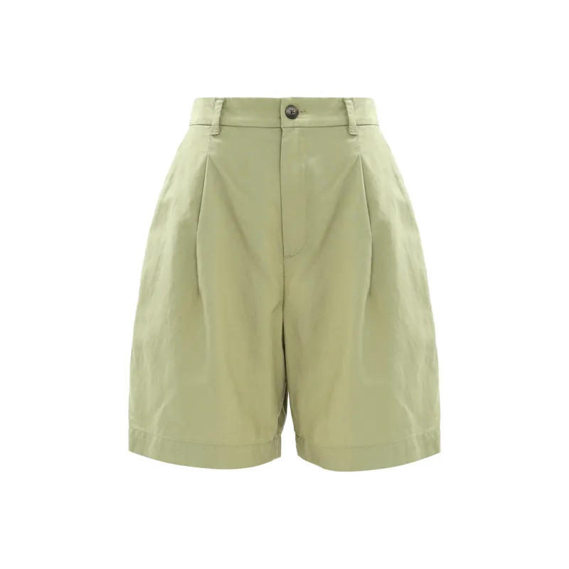 UNIQLO Casual Shorts Women's Verdant Green-0