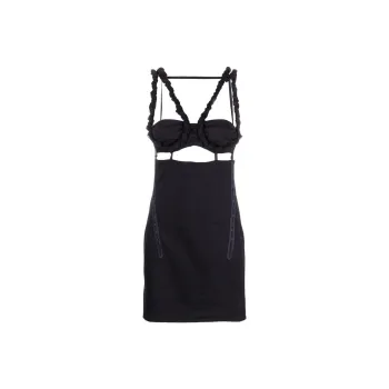 Jacquemus Sleeveless Dresses Women's Black
