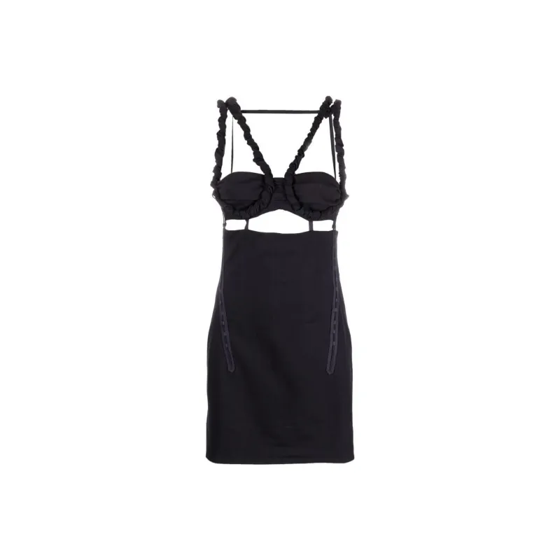 Jacquemus Sleeveless Dresses Women's Black-0