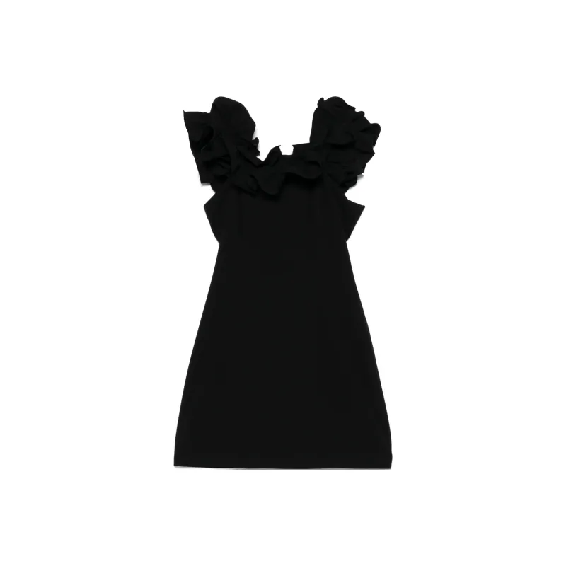 Rotate Ruffle detail Mini Dress-0