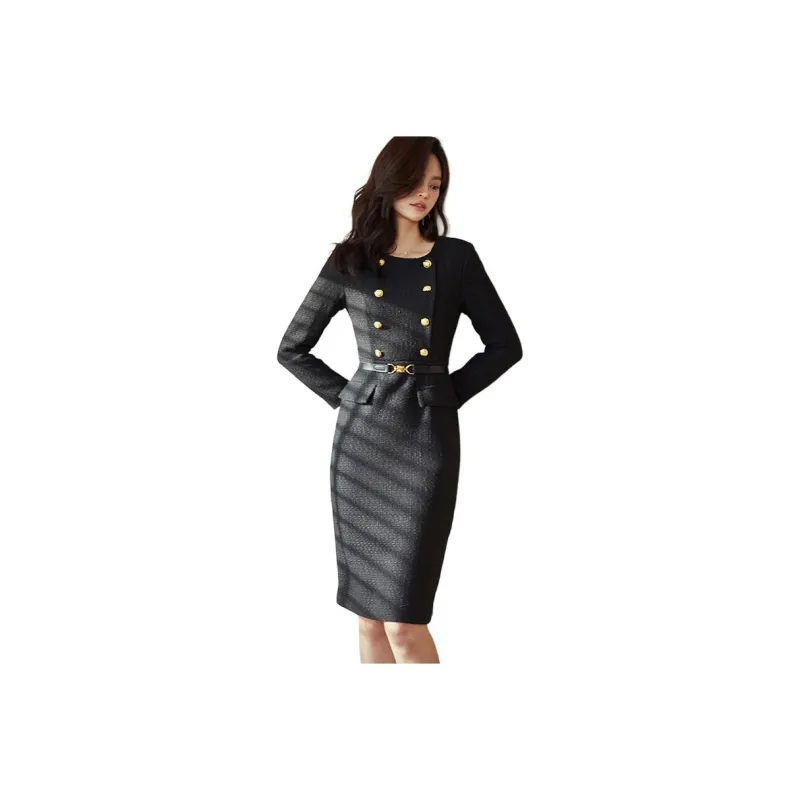 ROEYSHOUSE Long Sleeved Dress Women's-3