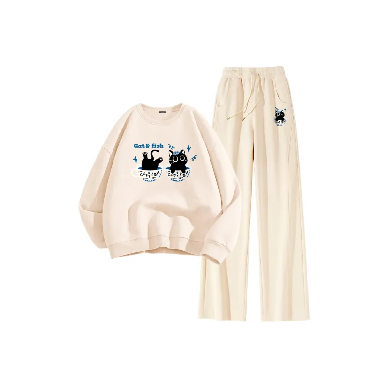 MINISO Sweatshirt Set Women's 2 Pack-8