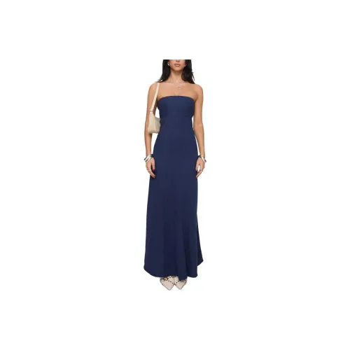 PRINCESS POLLY YAHIR STRAPLESS MAXI DRESS Sleeveless Dress Women's NAVY/Marine Blue