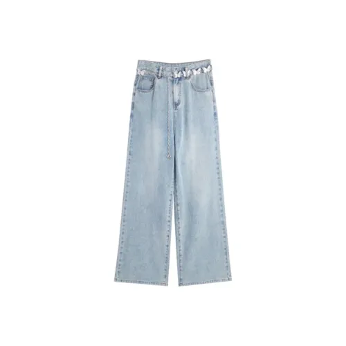 Love To Serve Jeans Women's Light Blue