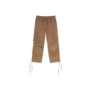 MSGM Wide Leg Drawstring Cargo Trousers