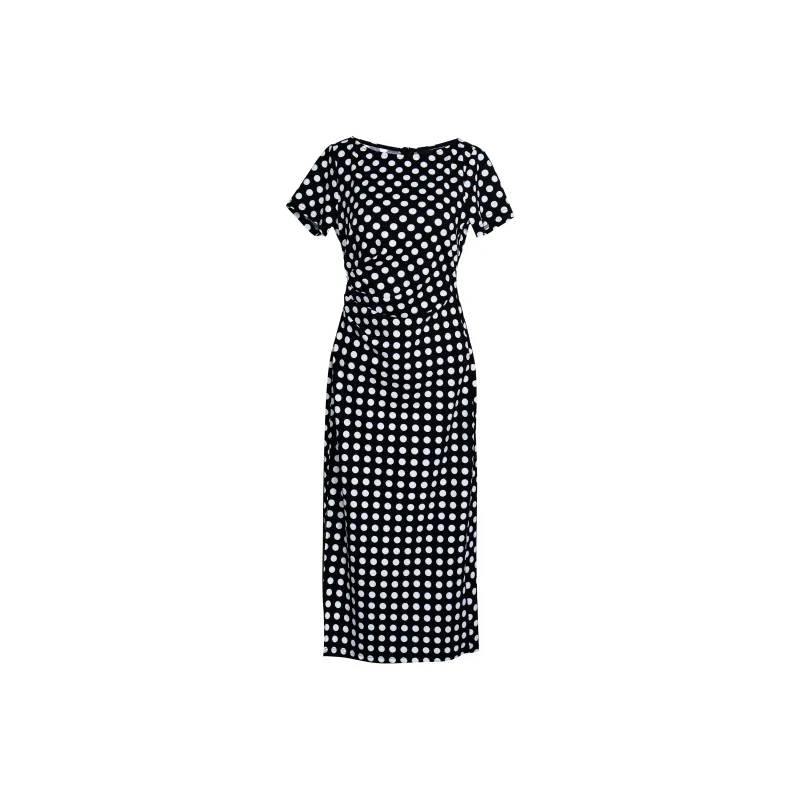 ROEYSHOUSE Short Sleeved Dresses Women's Black-0