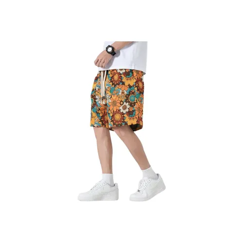 MASGLO Casual Shorts Unisex Bangkok Yellow