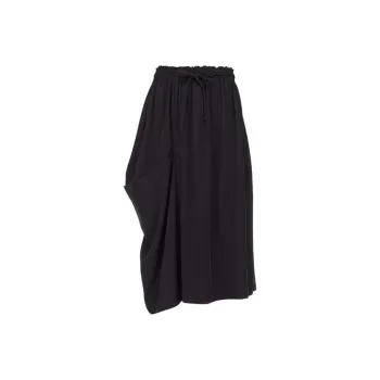 Yohji Yamamoto Casual Long Skirts Women's Black
