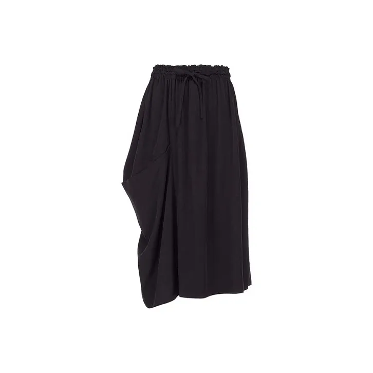 Yohji Yamamoto Casual Long Skirts Women's Black-0