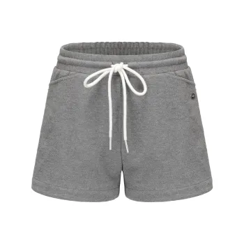 CHIWAWAMEME Casual Shorts Women's Shimmer Starry Gray