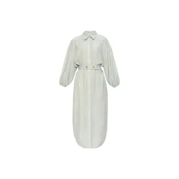 AERON Long-Sleeved Dresses Women's Light Green