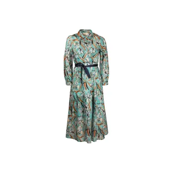 I BLUES Long Sleeved Dresses Women's Blue