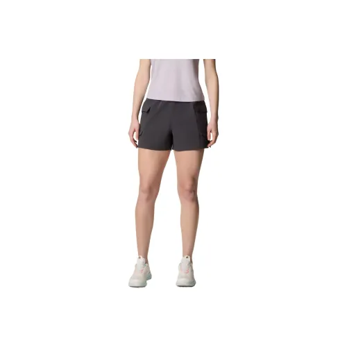 Columbia Wild PFG Cast Omni-Shade Omni-Shield Casual Shorts Women's Dark Gray