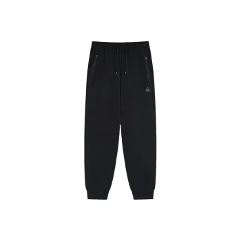 PEAK Sports Life Collection Knitted Sports Pants Women's Black
