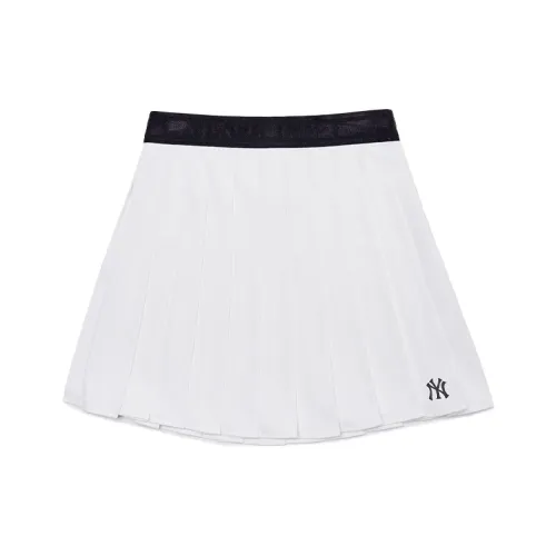 MLB New York Yankees Casual Short Skirts Women's White