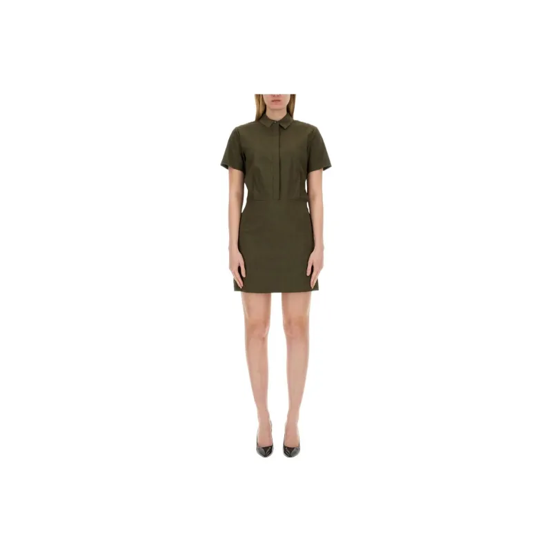 THEORY Short sleeved A line Dress-0
