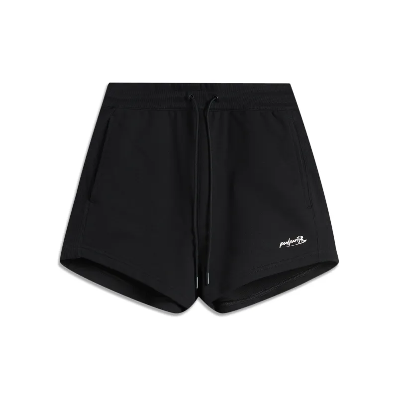LiNing Sports Life Collection Casual Shorts Women's Black-0