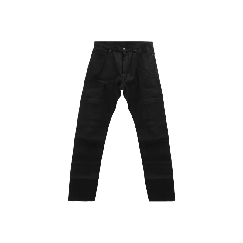 UNDERCOVER Mid Rise Straight Leg Jeans 'Black'-0