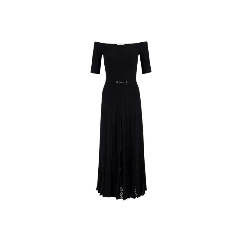 GABRIELA HEARST Short Sleeved Dress Women's Black-0