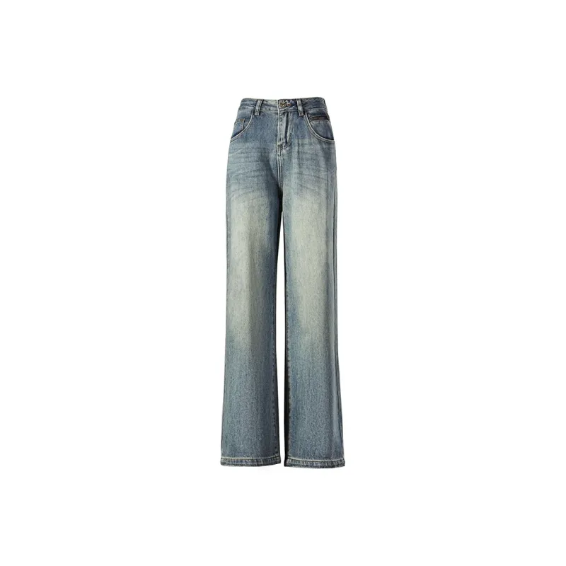 Wen Shan Jeans Women's Vintage Blue-7