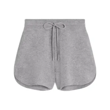 CELINE Triomphe Mini Shorts In Wool And Cashmere