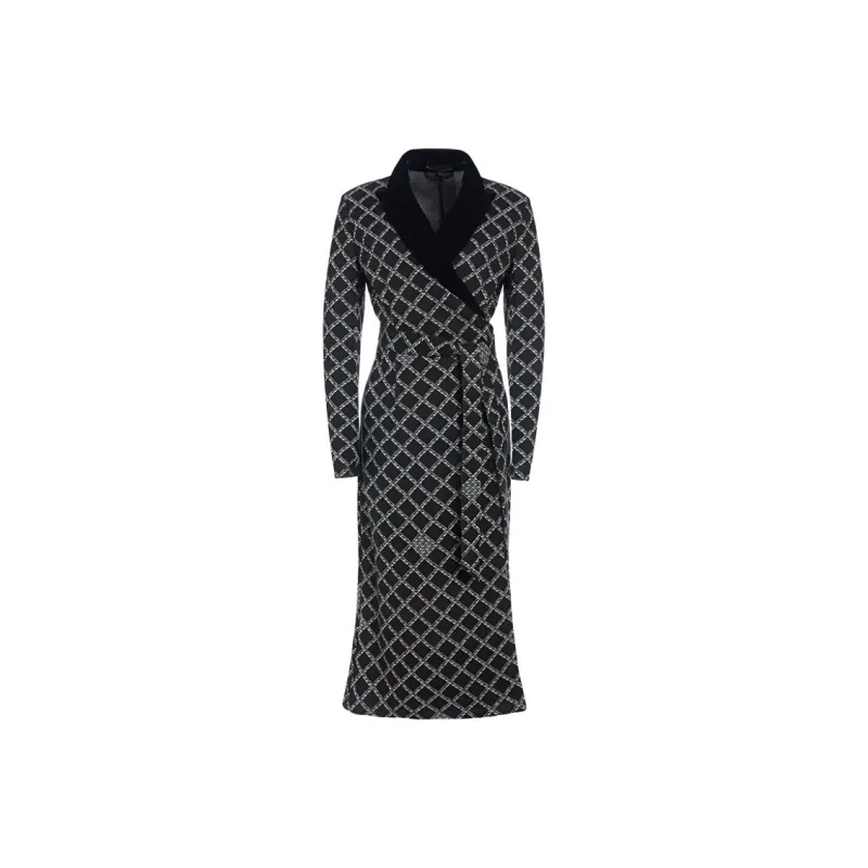 BESIONIA FW23 Long Sleeved Dresses Women's Black-0
