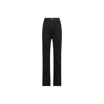 MEIYANG Jeans Women's Black