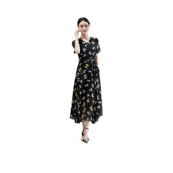 Hang Yi Court SS24 Short Sleeved Dresses Women's Image Color