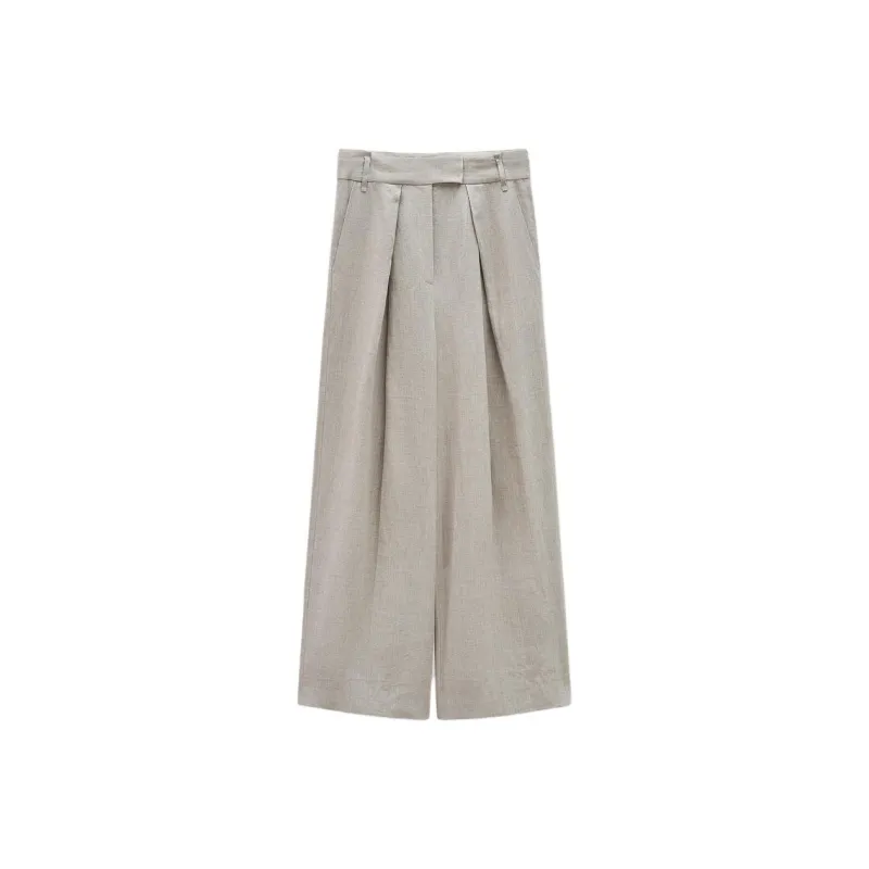 INSUN Suit Trouser Women's Light Khaki-0