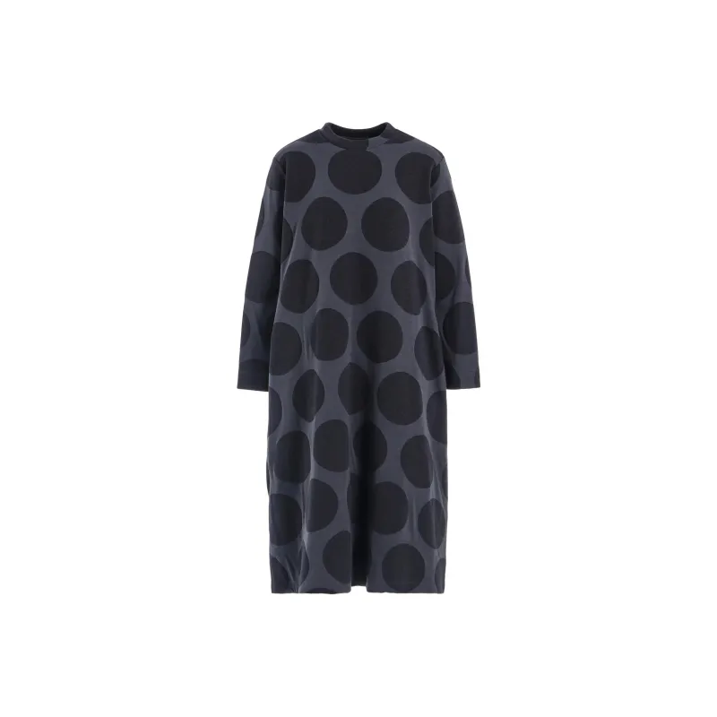 Yohji Yamamoto FW24 Long Sleeved Dress Women's Dark Gray-0