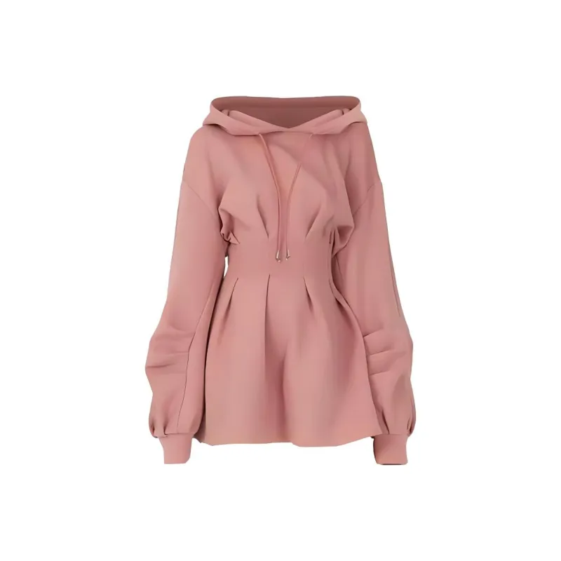 Qiuerle Long-Sleeved Dresses Women's-2
