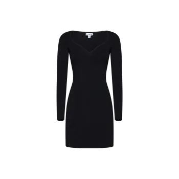 Alaia Long-Sleeved Dresses Women's Black