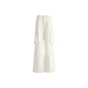 ZNZX Cargo Pants Women's White