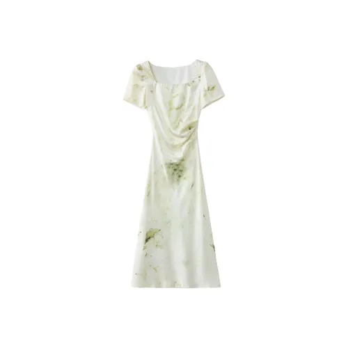JOSR Short Sleeved Dress Women's Green