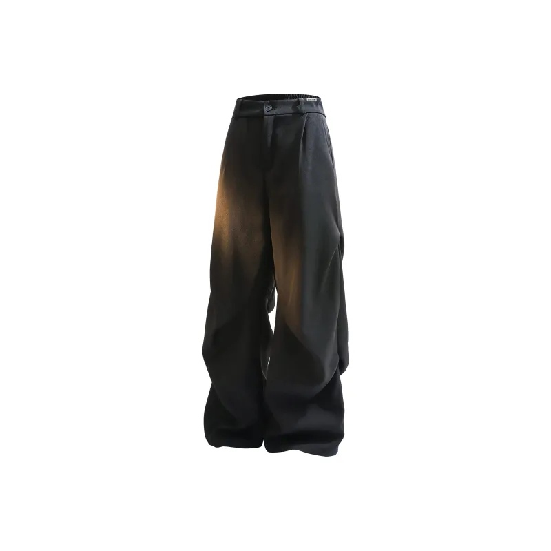 SAME FLOW Casual Pants Unisex Black-0
