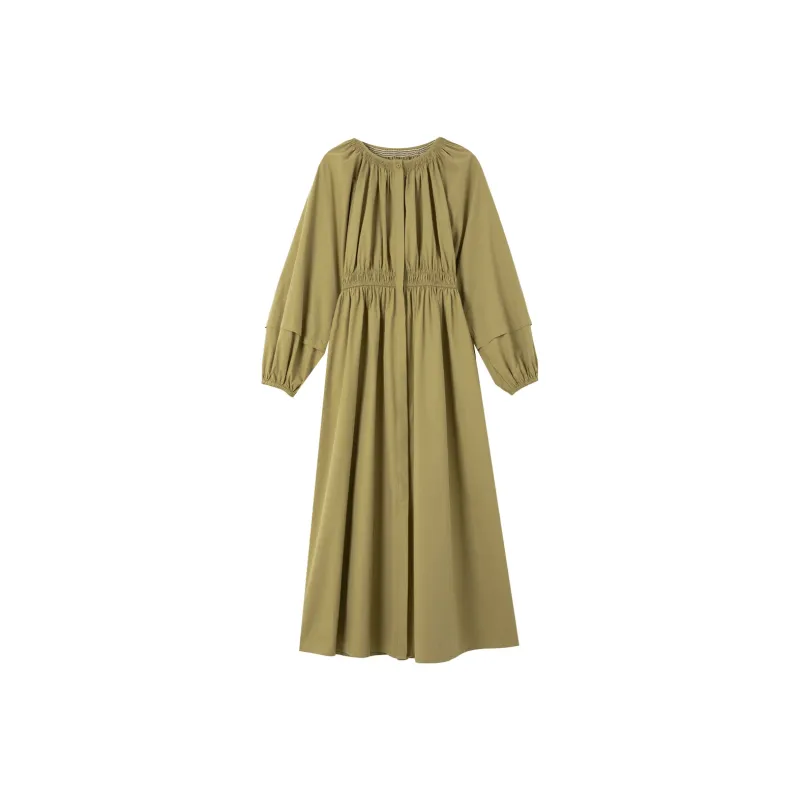 VIMLY Long Sleeved Dresses Women's-0