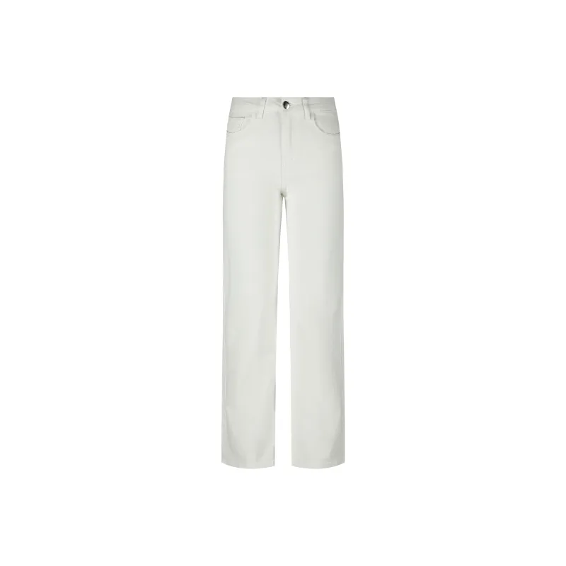 Mu Xiao Xin Jeans Women's White-0