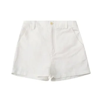 CYCLE DOCUMENT Casual Shorts Women's Snowflake White