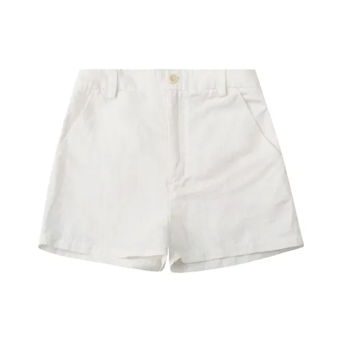 CYCLE DOCUMENT Casual Shorts Women's Snowflake White