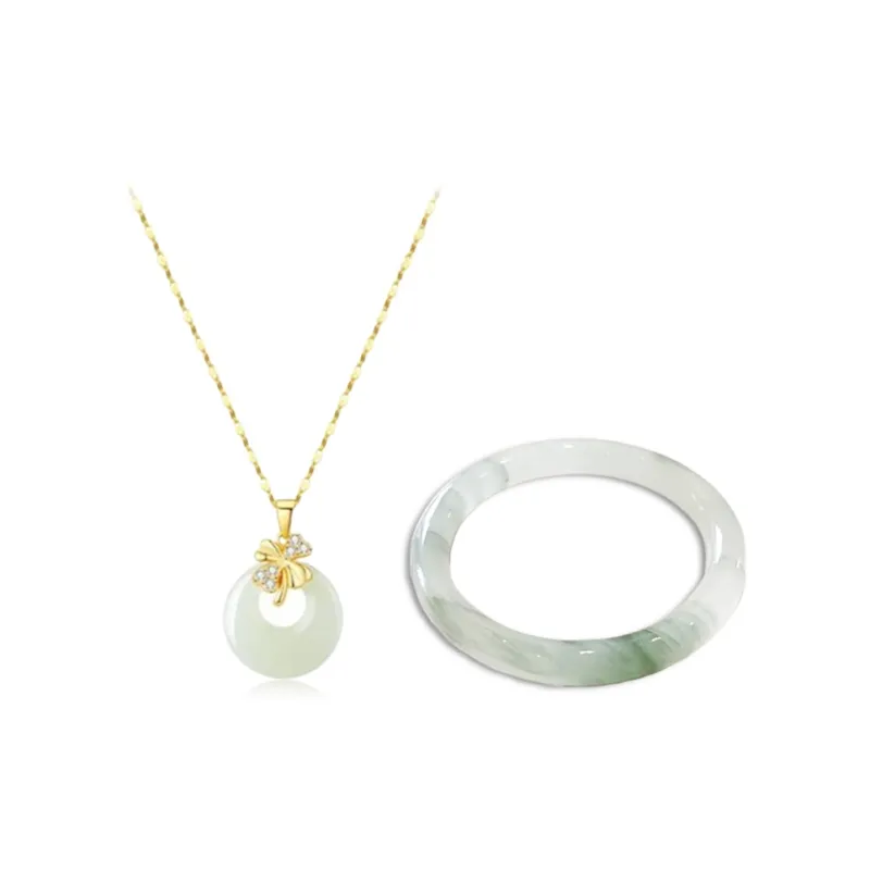 LuluCanaan Glass Cat Eye Necklaces Women's-4