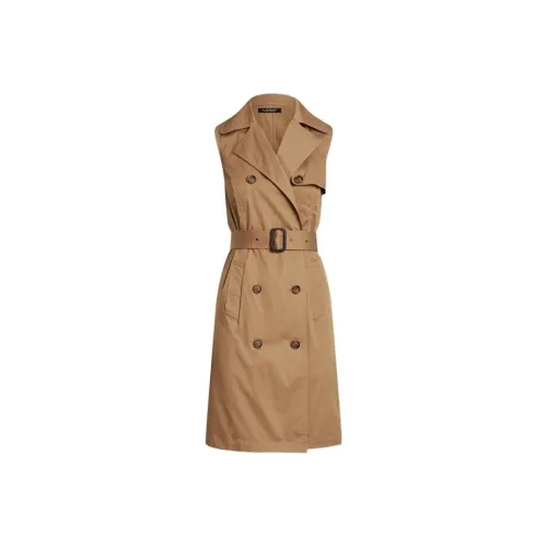 Polo Ralph Lauren FW23 Sleeveless Dress Women's Brown