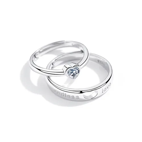 QUIET LOVE S925 Silver Rings Unisex