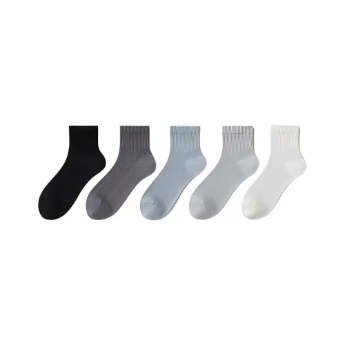 LUYOUYE Ankle Socks Men's 5 Pack