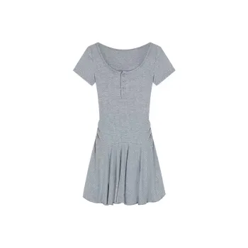 PLAY BUSH Short Sleeved Dress Women's