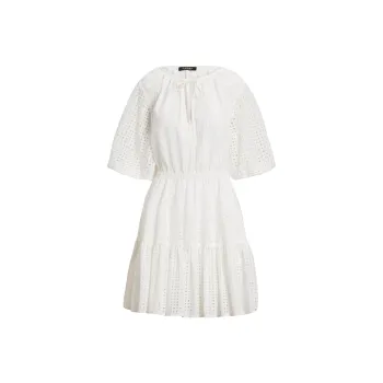 Polo Ralph Lauren Short-Sleeved Dresses Women's White