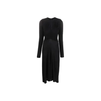 ISABEL MARANT Keyhole Neck Long Sleeved Midi Dress