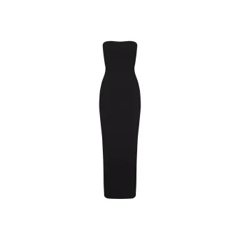 SKIMS SOFT LOUNGE TUBE DRESS Sleeveless Dress Women's ONYX/Onyx
