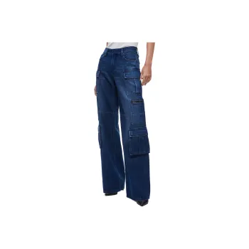 ALICE+OLIVIA Cay Wide leg Cargo Jeans